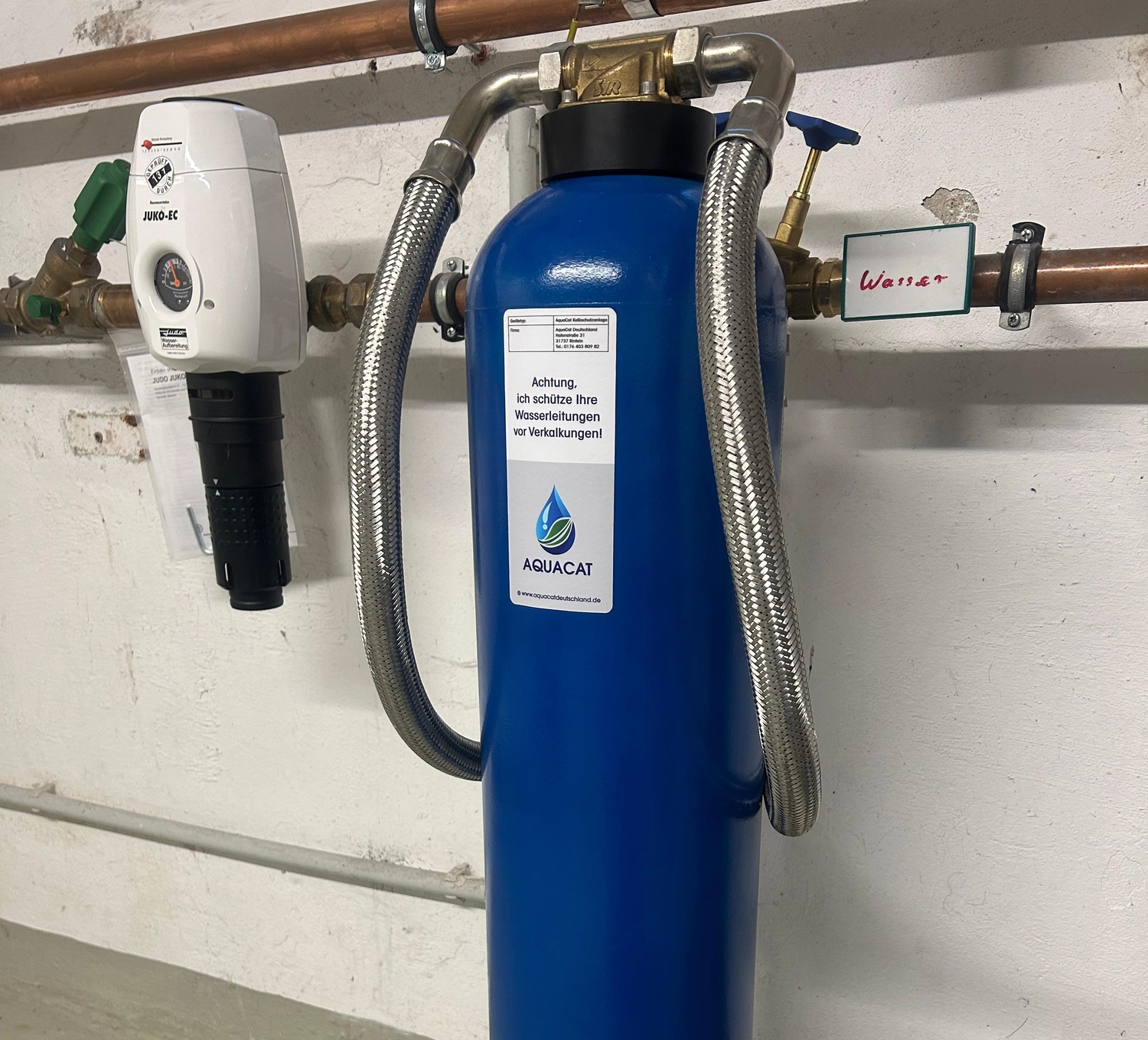 AquaCat Deutschland - Raoul Conrad - Chemikalienfreier Kalkschutz - AquaCat  Für Mehrfamilienhaus