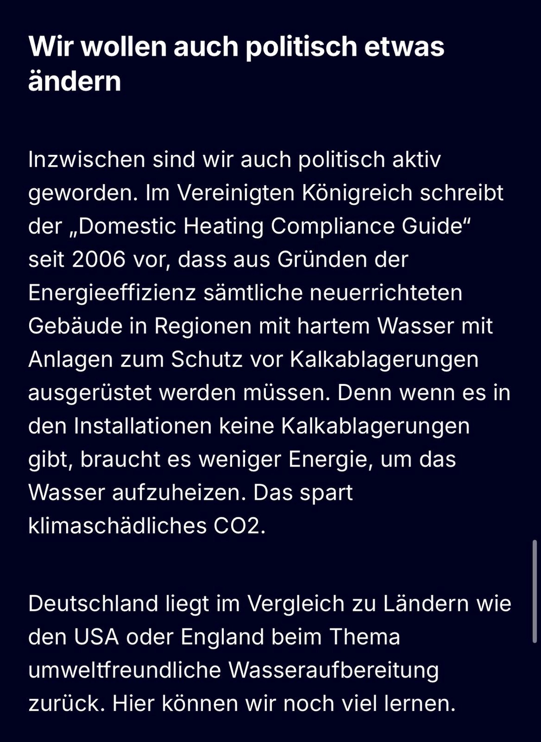 AquaCat Deutschland - Raoul Conrad - Chemikalienfreier Kalkschutz - Dokumentieren