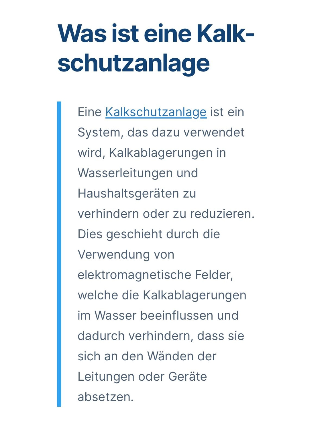 AquaCat Deutschland - Raoul Conrad - Chemikalienfreier Kalkschutz - Dokumentieren