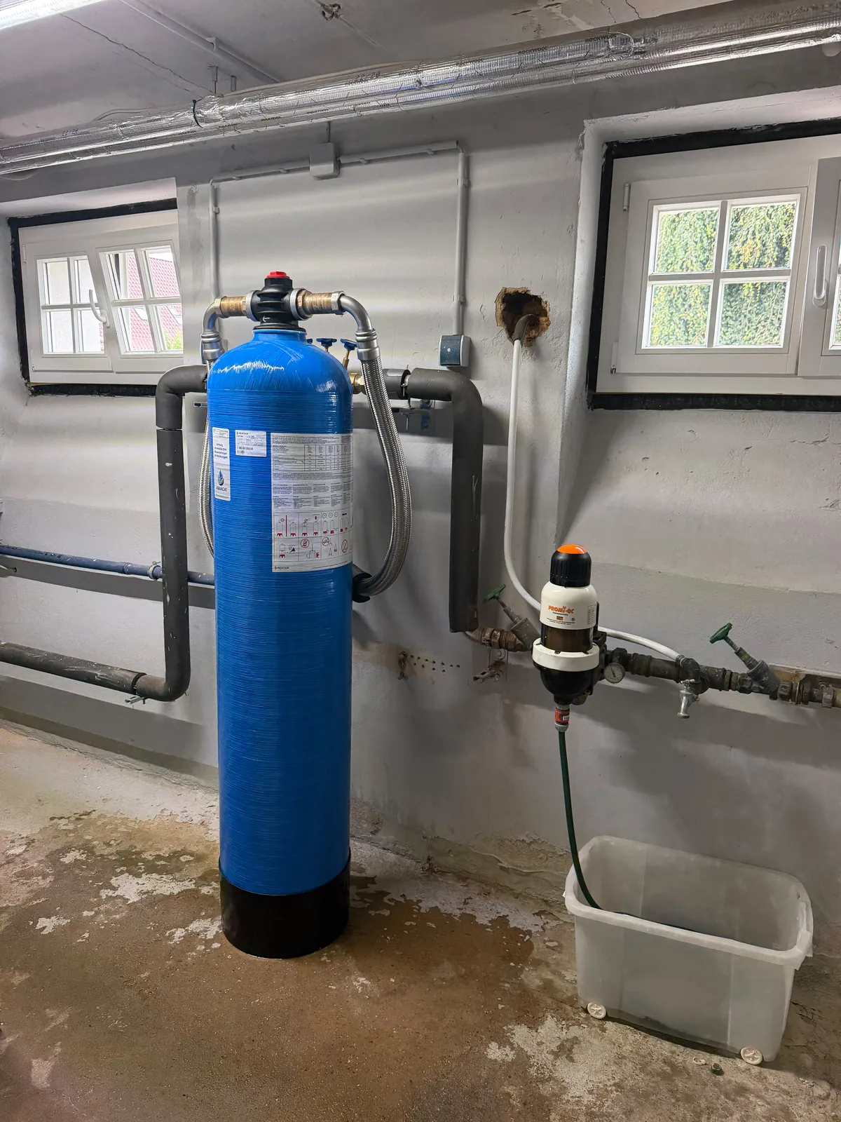 AquaCat Anlage im Hausanschlussraum 2