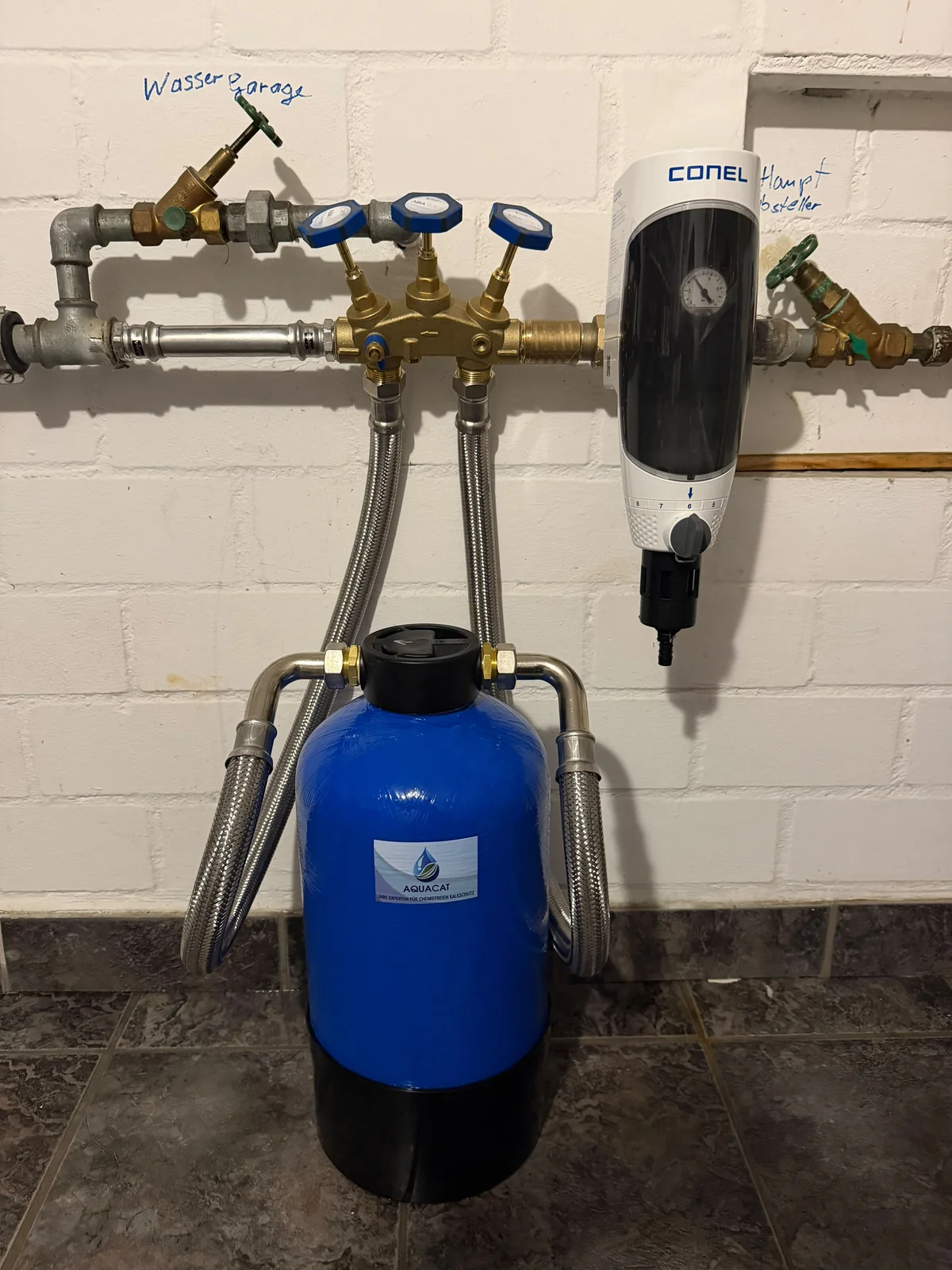 AquaCat Anlage im Hausanschlussraum 3
