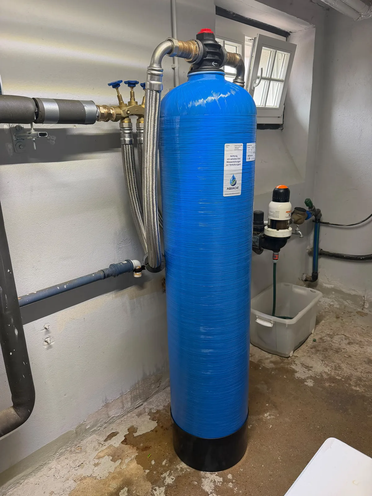 AquaCat Anlage im Hausanschlussraum 4